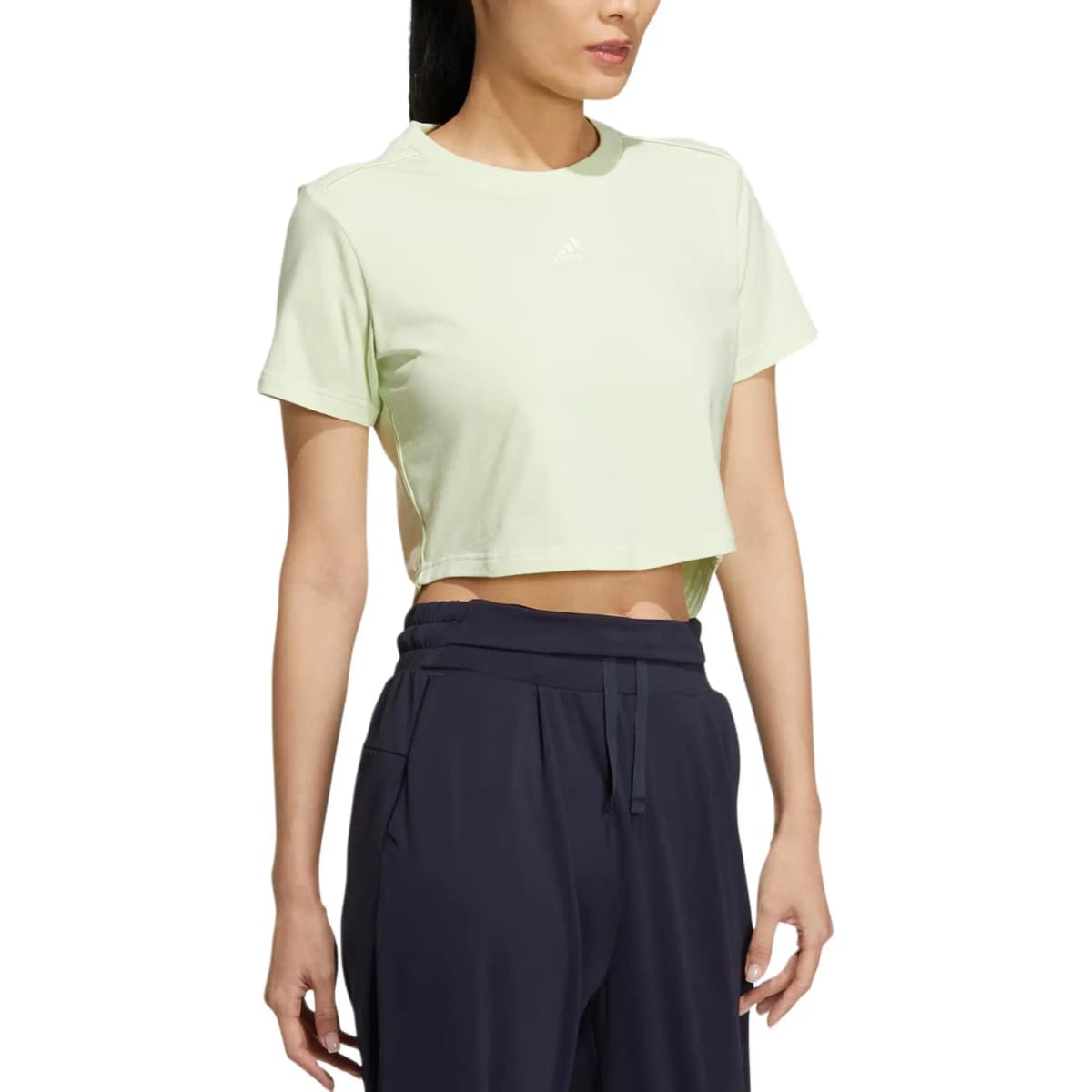 Adidas Regular T Shirt Women's Lime Green 4