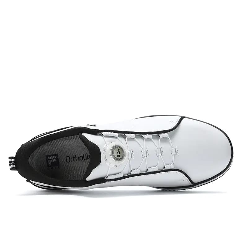 FILA GF 1911 Trainer Versatile Cushioned Low-Top Golf Shoes Men's FILA White 2