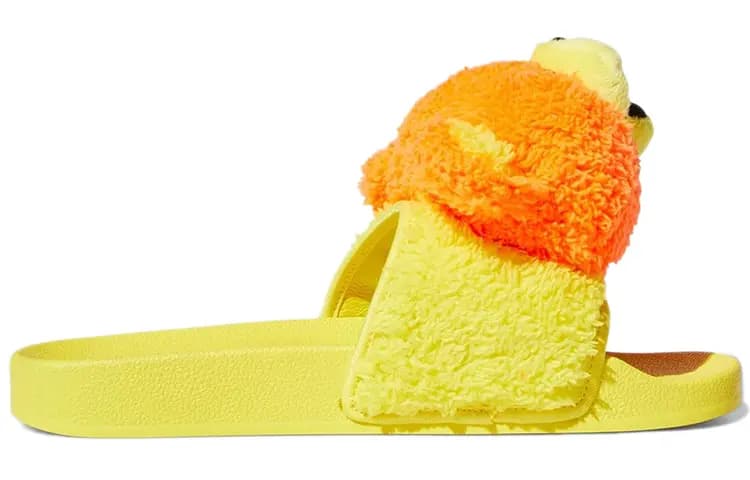 Adidas Originals Js Adilette Jeremy Scott Teddy Yellow 2