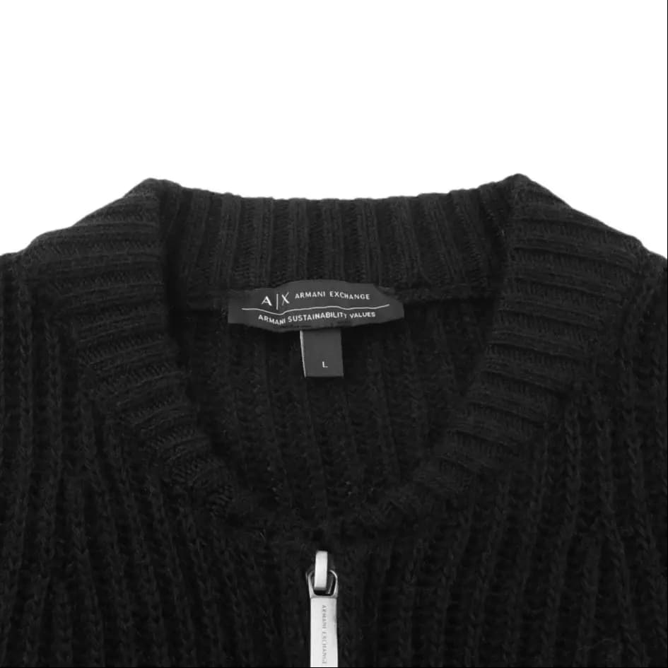 EMPORIO ARMANI FW23 Qadın Cemper Qara 4
