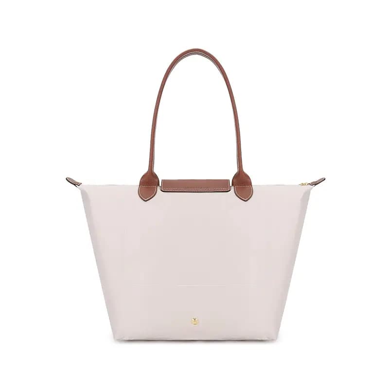 LONGCHAMP Canvas Çanta Qadın Bej 4