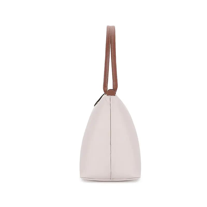 LONGCHAMP Canvas Çanta Qadın Bej 3