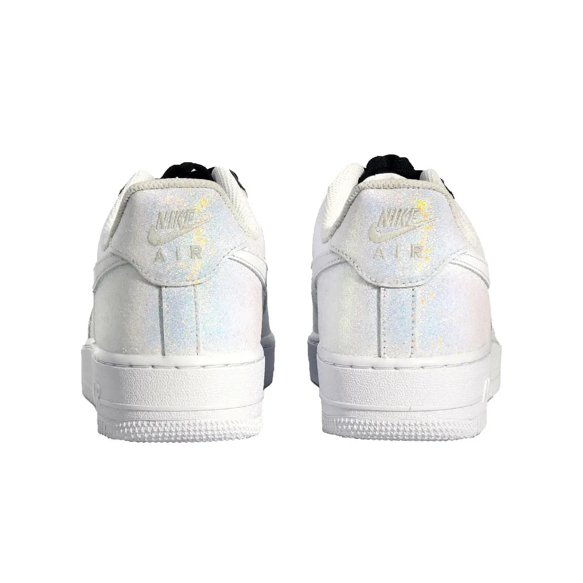Nike Air Force 1 Uşaq İdman Ayaqqabısı Ağ/Göy 4