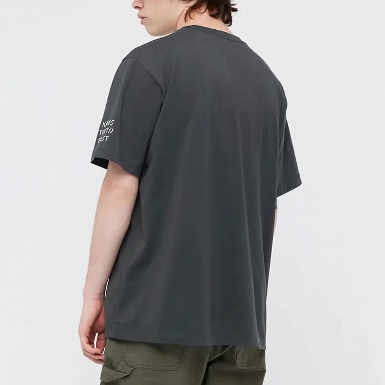 UNIQLO x kaws Köynək Unisex Tünd Boz 4