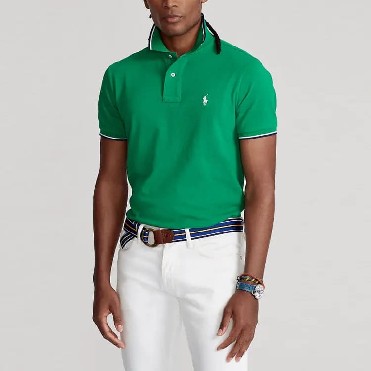 Polo Ralph Lauren Polo Shirts Men Green 4