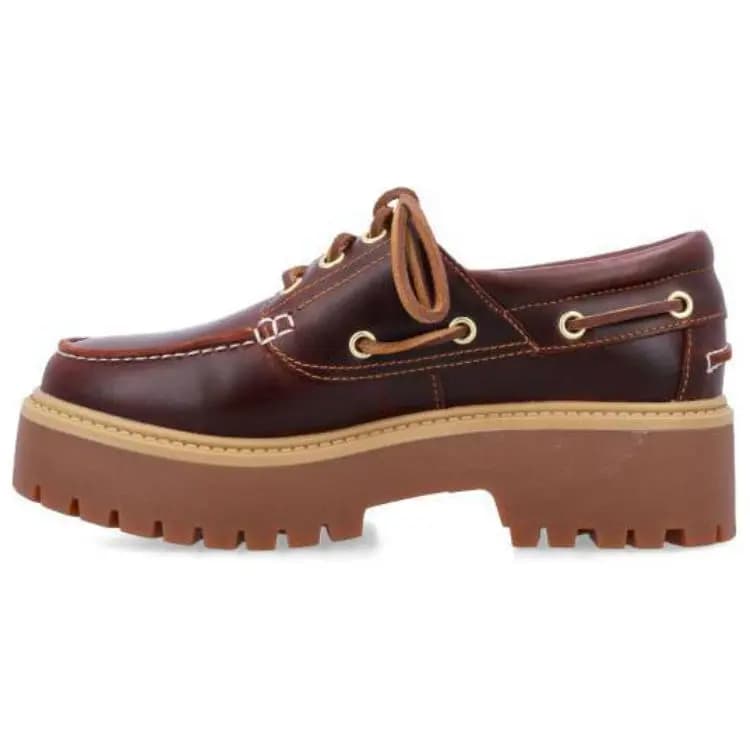 Timberland PREMIUM Series Qadın Boat Ayaqqabısı Qəhvəyi