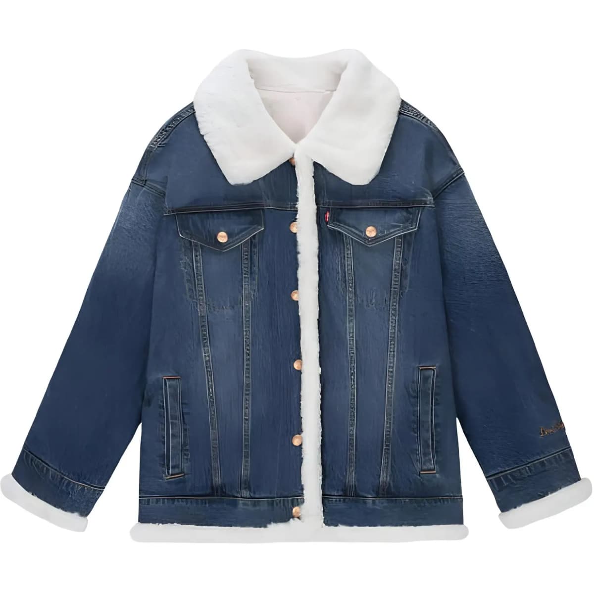 Levi's Qadın Cins Pencəyi Mavi