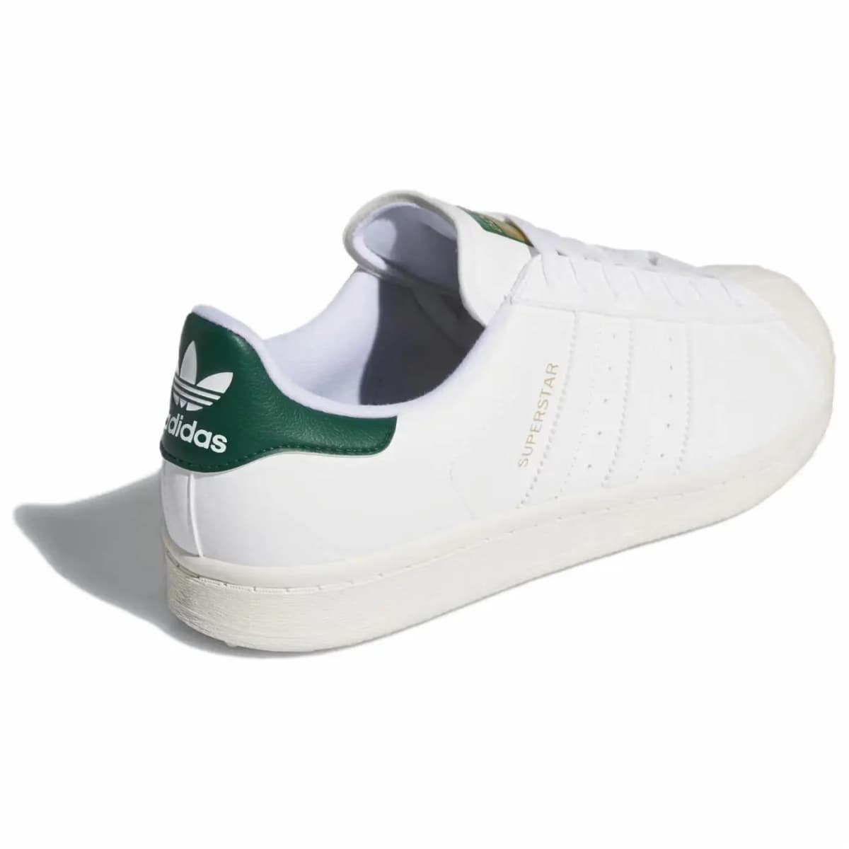 Superstar Adidas Originals Spikeless Golf 'White Collegiate Green' 4