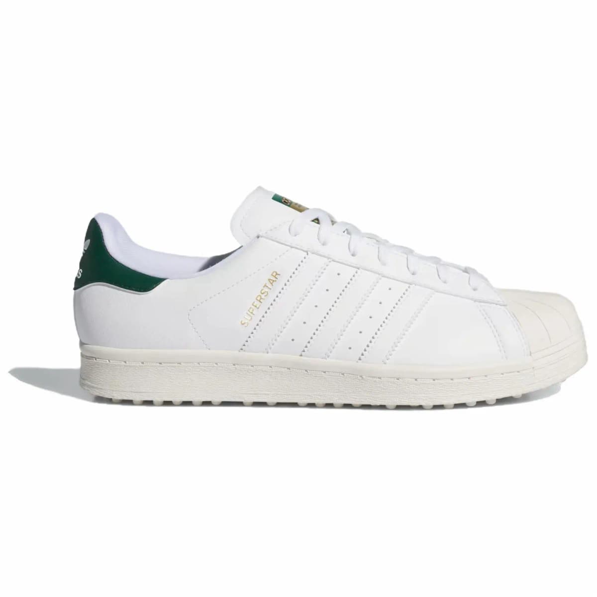 Superstar Adidas Originals Spikeless Golf 'White Collegiate Green' 2