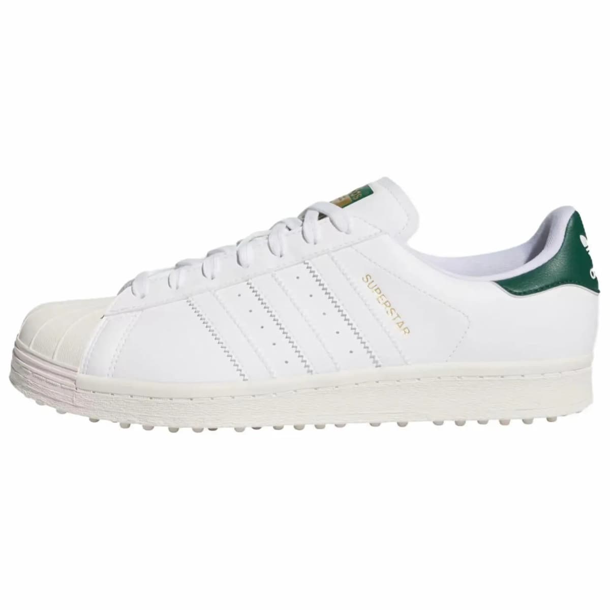 Superstar Adidas Originals Spikeless Golf 'White Collegiate Green'