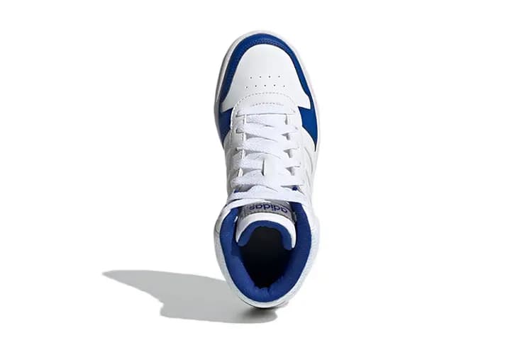 Adidas Neo Hoops 2.0 K Uşaq Skeyt Ayaqqabısı Ağ/Göy 5