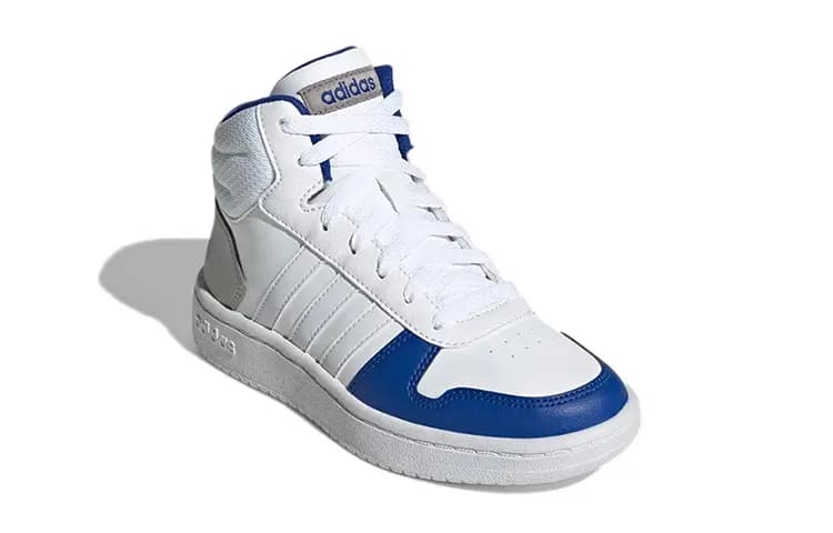 Adidas Neo Hoops 2.0 K Uşaq Skeyt Ayaqqabısı Ağ/Göy 3