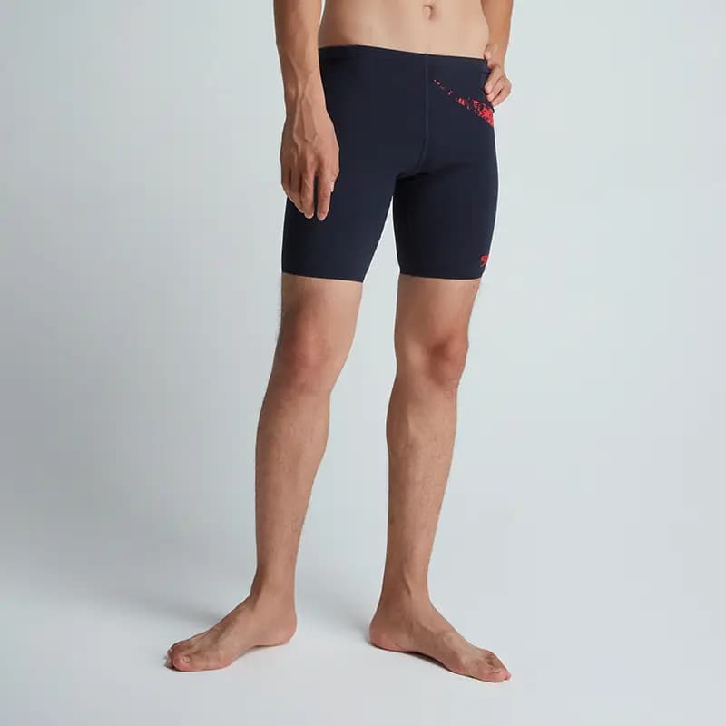 Speedo Kişi Üzgüçülük Şortu Göy/Qırmızı 3
