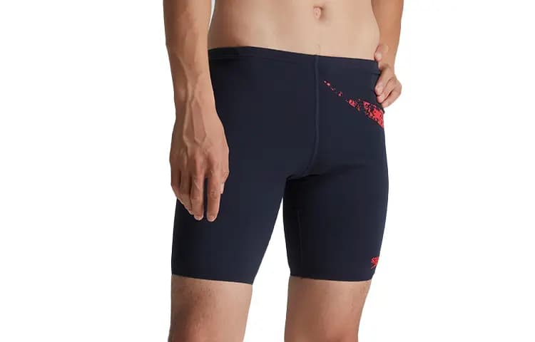Speedo Kişi Üzgüçülük Şortu Göy/Qırmızı