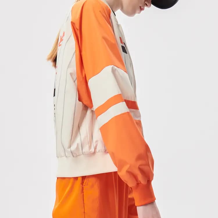 FILA FUSION Baseball Jerseys Qadın Scallion Print 5