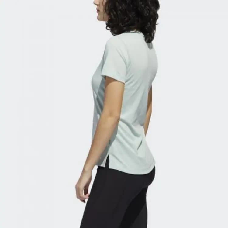 Adidas AEROREADY Qadın T-Shirt Açıq Yaşıl 6