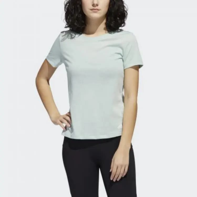 Adidas AEROREADY Qadın T-Shirt Açıq Yaşıl 3