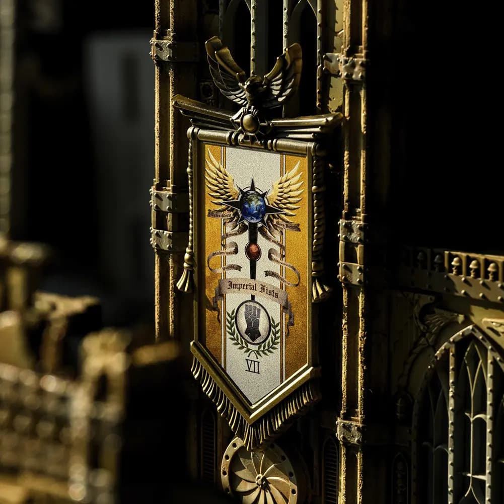 STARFORGED Warhammer 30K Horus Heresy Merch 1st Black Guard Regiment Banner Anime / Games Fridge Magnets 7