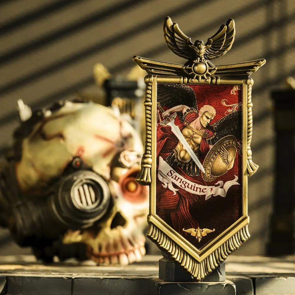 STARFORGED Warhammer 30K Horus Heresy Merch 1st Black Guard Regiment Banner Anime / Games Fridge Magnets 5