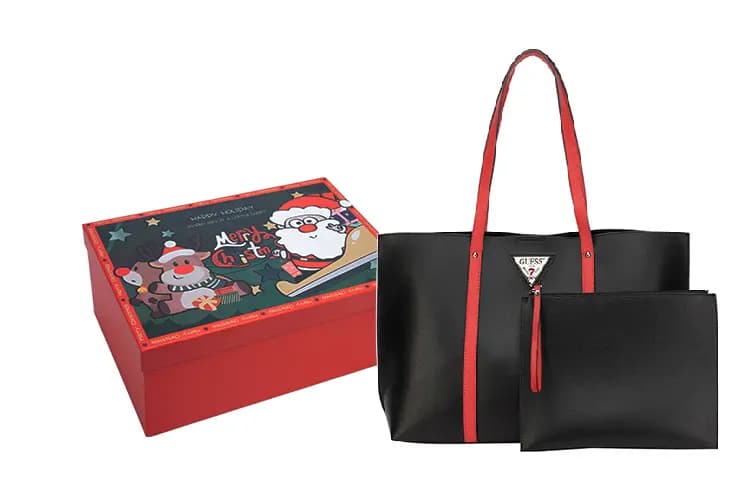 GUESS Dəri Qadın Çantası Çoxrəngli 21
