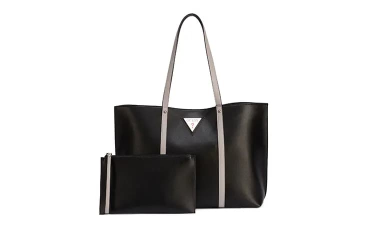 GUESS Dəri Qadın Çantası Çoxrəngli