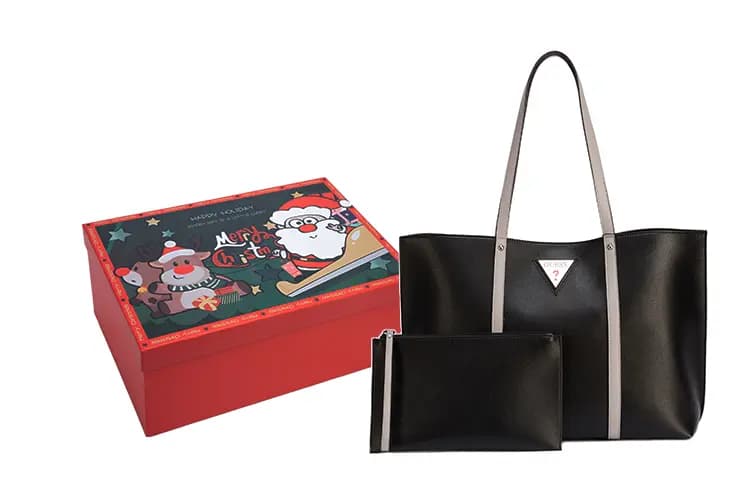 GUESS Dəri Qadın Çantası Çoxrəngli 20