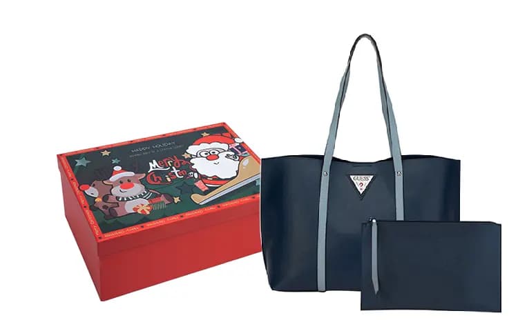 GUESS Dəri Qadın Çantası Çoxrəngli 22