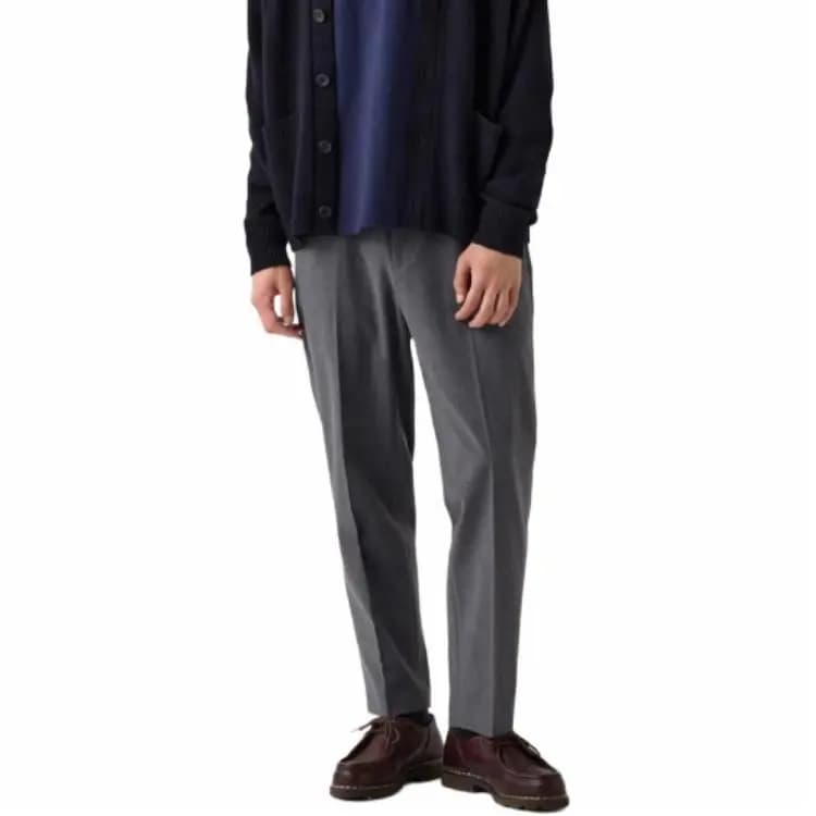 UNIQLO Kişi Kostyum Şalvarı Boz 3