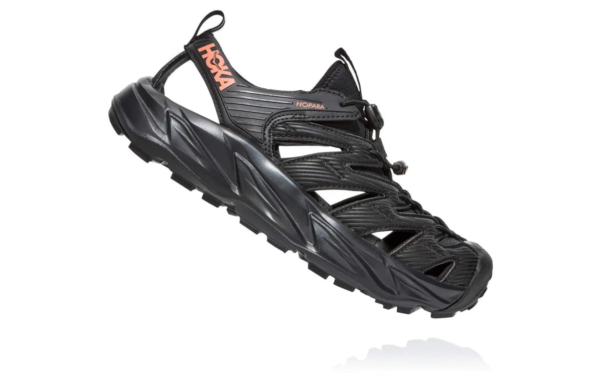 HOKA ONE ONE Hopara Black Fusion Coral Qadın 5