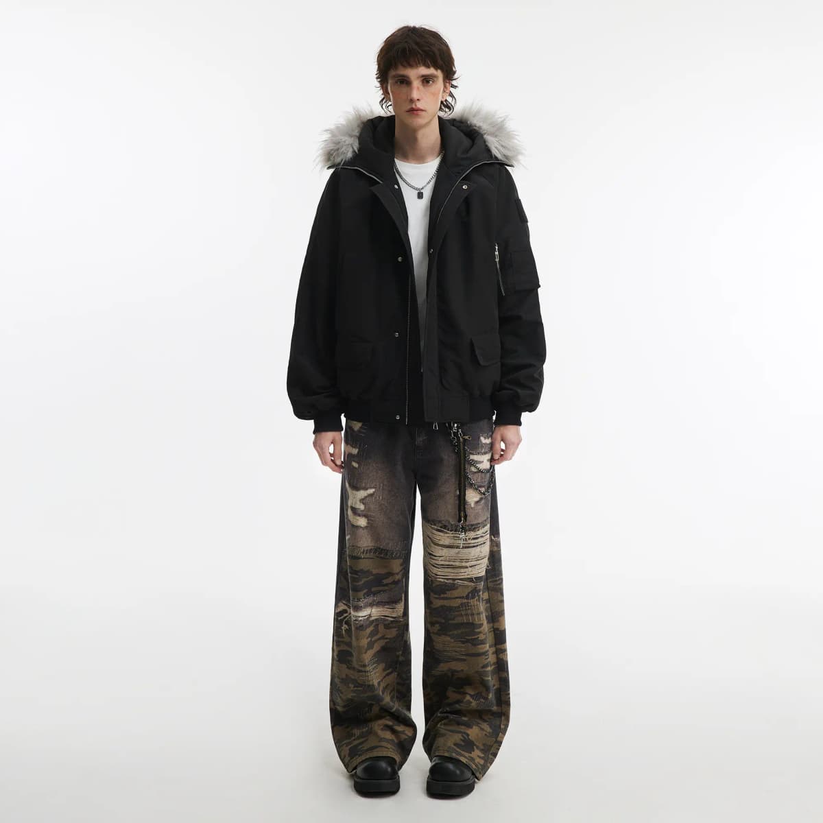 NANDCHN Unisex Parka 11