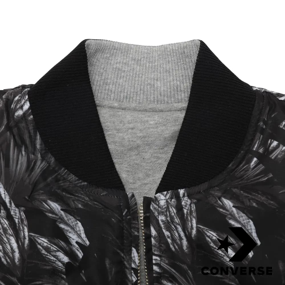 Converse Baseball Jacket Qadın Boz 3