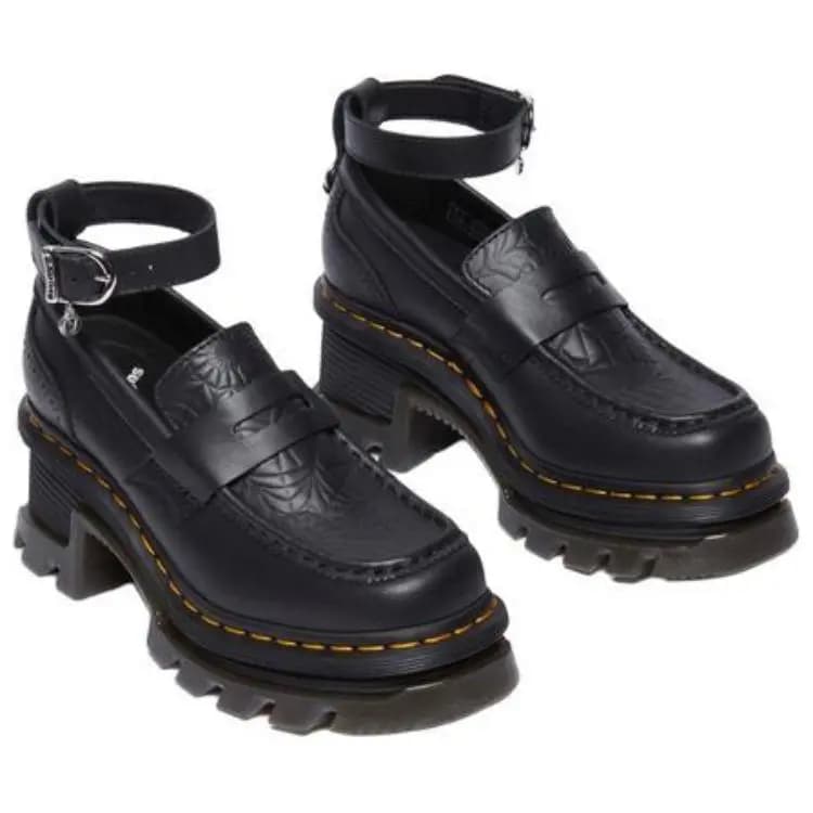 MARTENS X WEDNESDAY x Dr.Martens Loafers 4.5CM Women's Black 4
