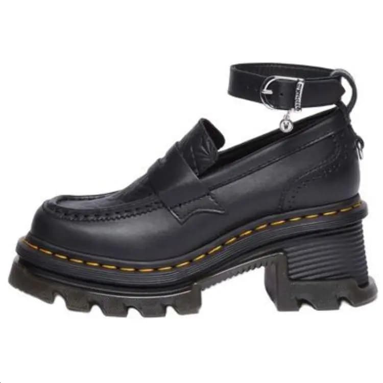 MARTENS X WEDNESDAY x Dr.Martens Loafers 4.5CM Women's Black