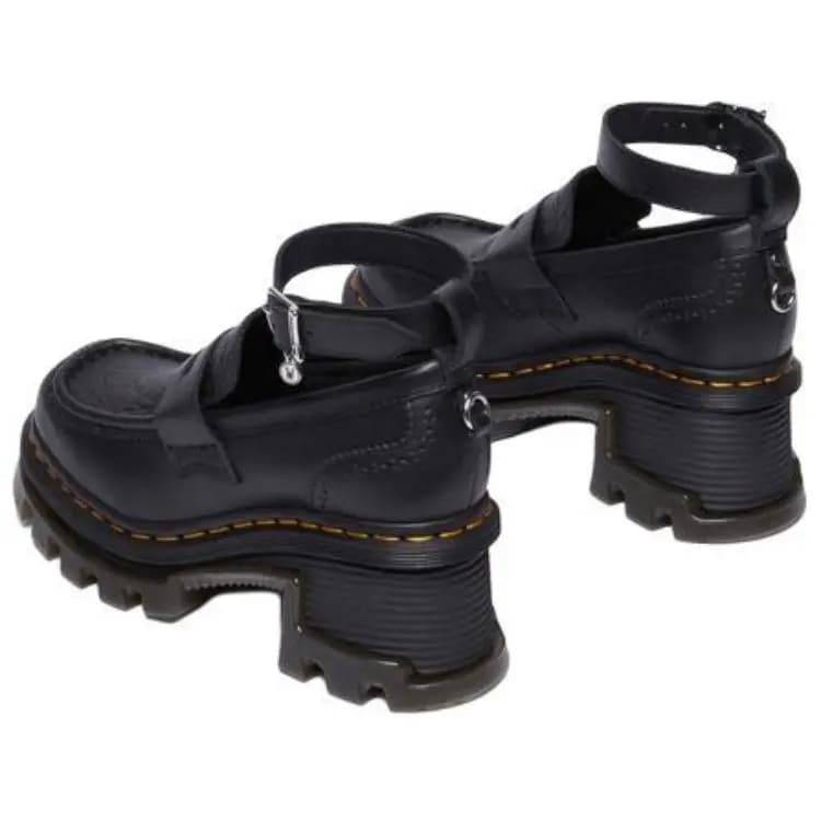 MARTENS X WEDNESDAY x Dr.Martens Loafers 4.5CM Women's Black 5