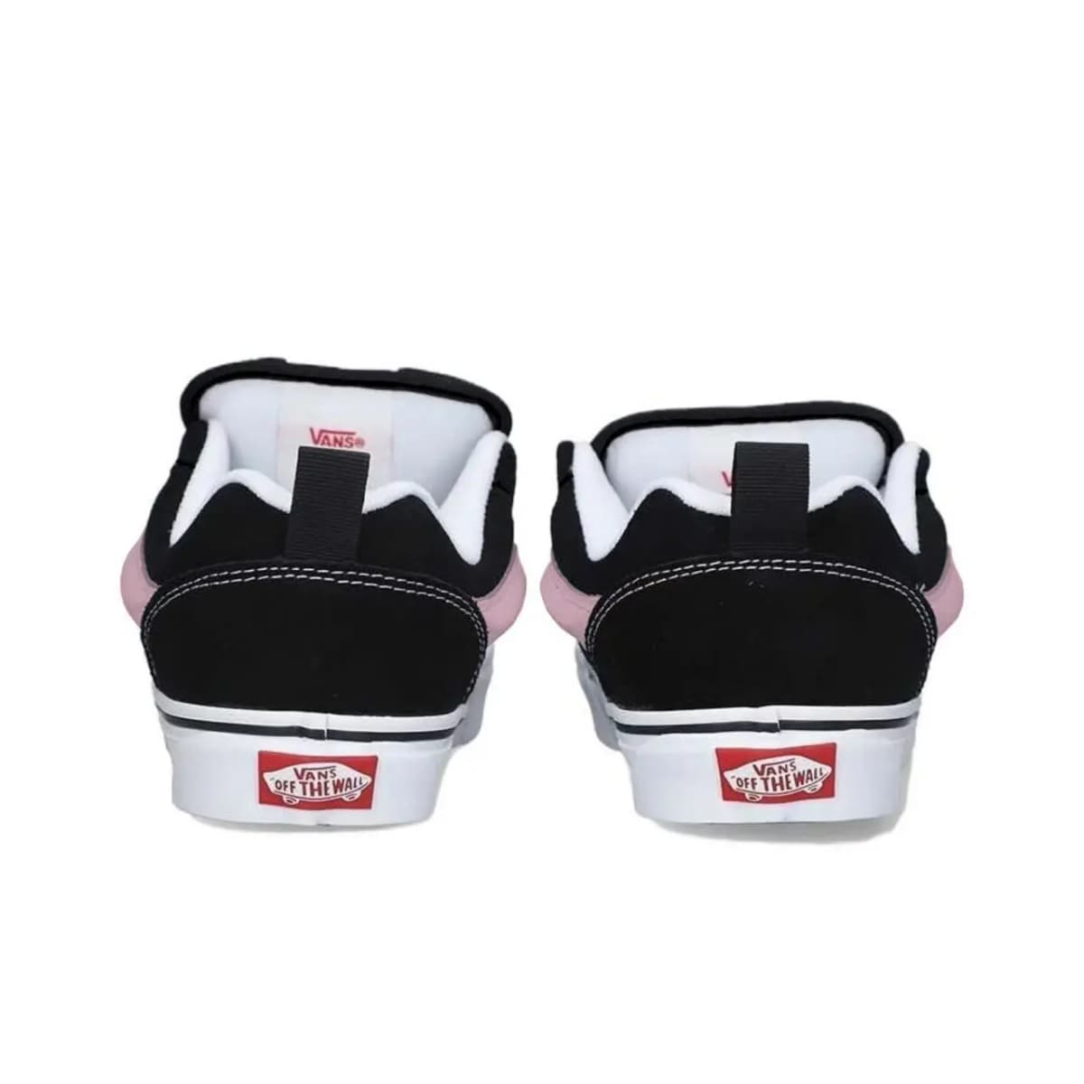 Vans Knu Skool Anti Slip And Wear Resistant Cushioning Coverage Low Top Canvas Shoes Unisex Black 4