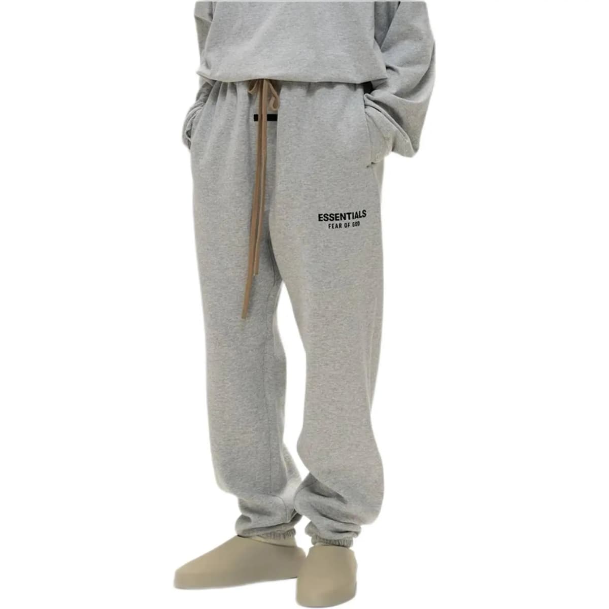 Fear of God Essentials FW24 Holiday Core Kişi Şalvarı Light Mist Gray