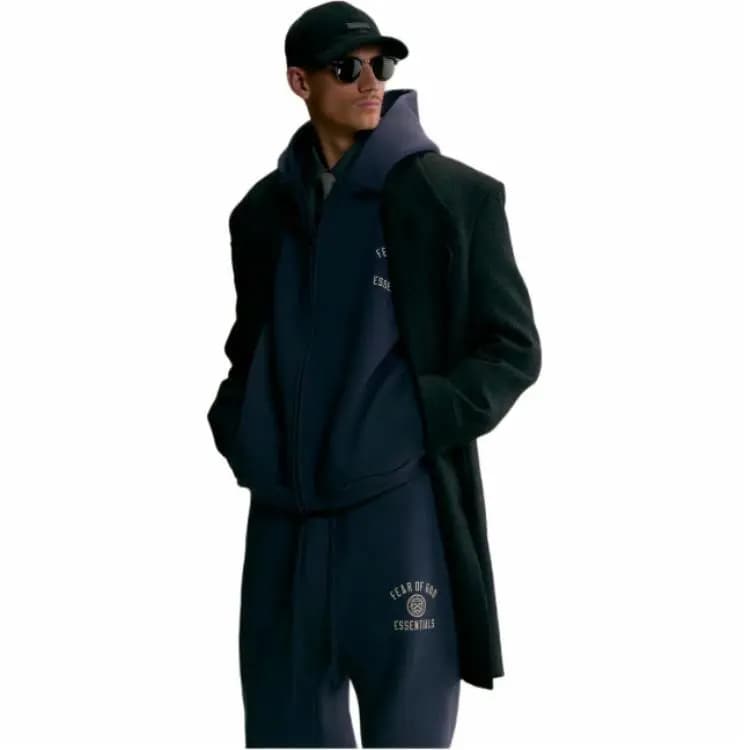 Fear of God Essentials FALL24 HOLIDAY Eşofman Altı Erkek Marine 5