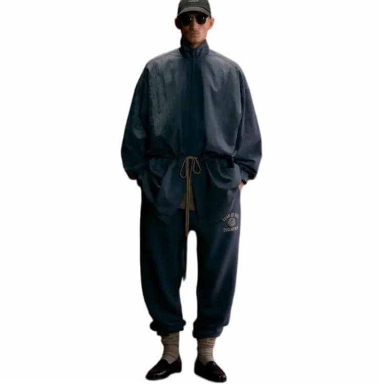 Fear of God Essentials FALL24 HOLIDAY Eşofman Altı Erkek Marine 4