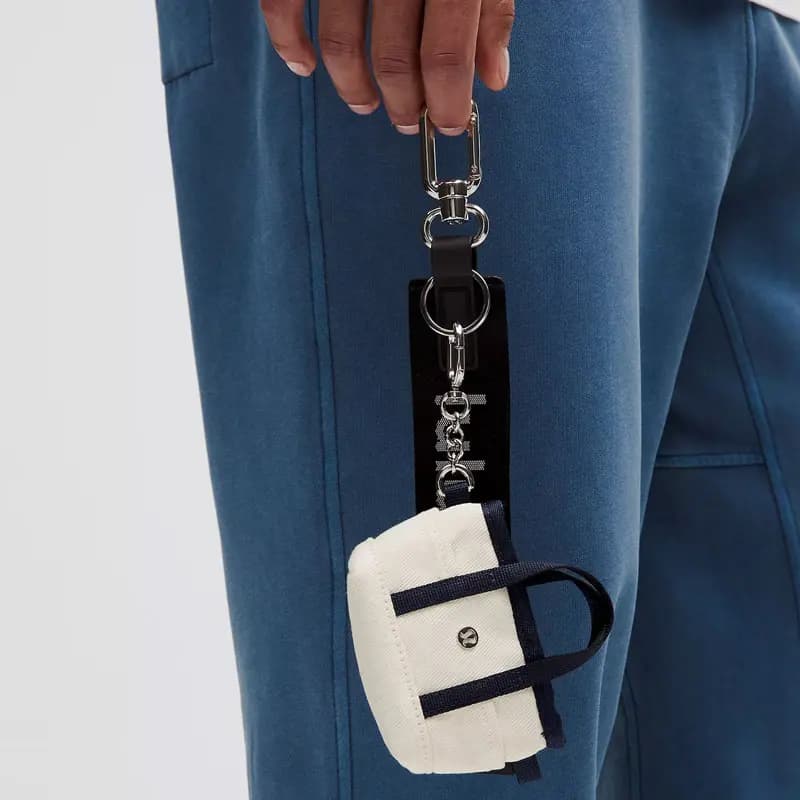 lululemon Pambıq Kətan Pul kisəsi Unisex Təbii/Göy 2