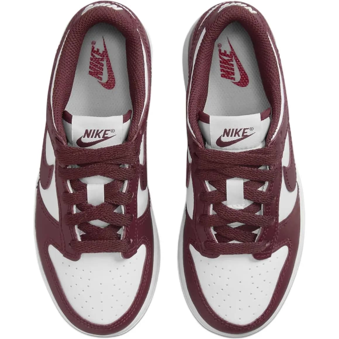 Nike Dunk 3-7 Yaş Uşaq Skeyt Ayaqqabısı Qırmızı/Ağ 4