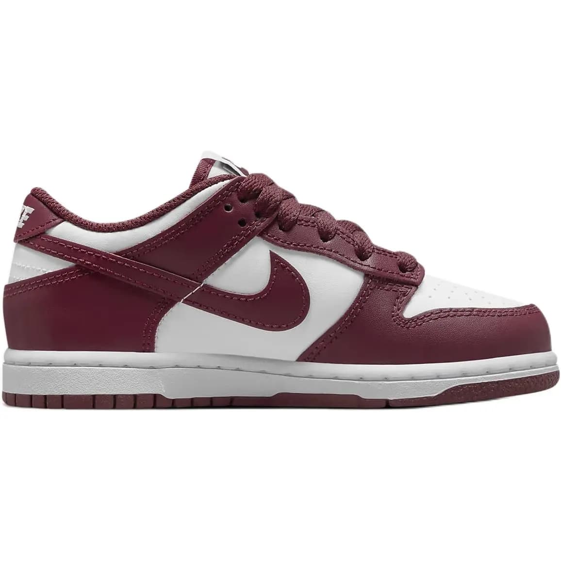 Nike Dunk 3-7 Yaş Uşaq Skeyt Ayaqqabısı Qırmızı/Ağ 2