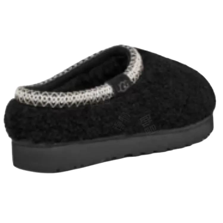 UGG Tasman Maxi Curly Slipper Qadın Qara 3