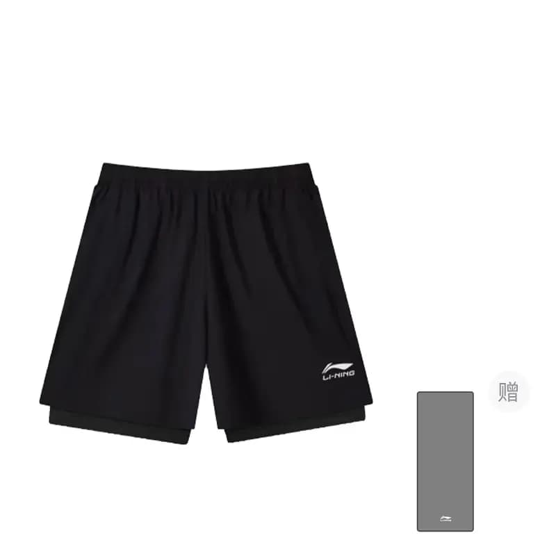 LiNing Unisex Üzgüçülük Şortu Qara 14