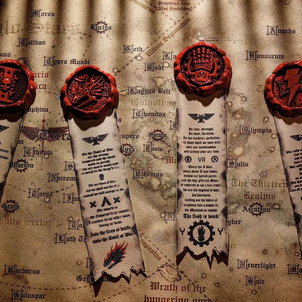 STARFORGED White Scar Pure Seal Starforged Warhammer 40K Badges 3