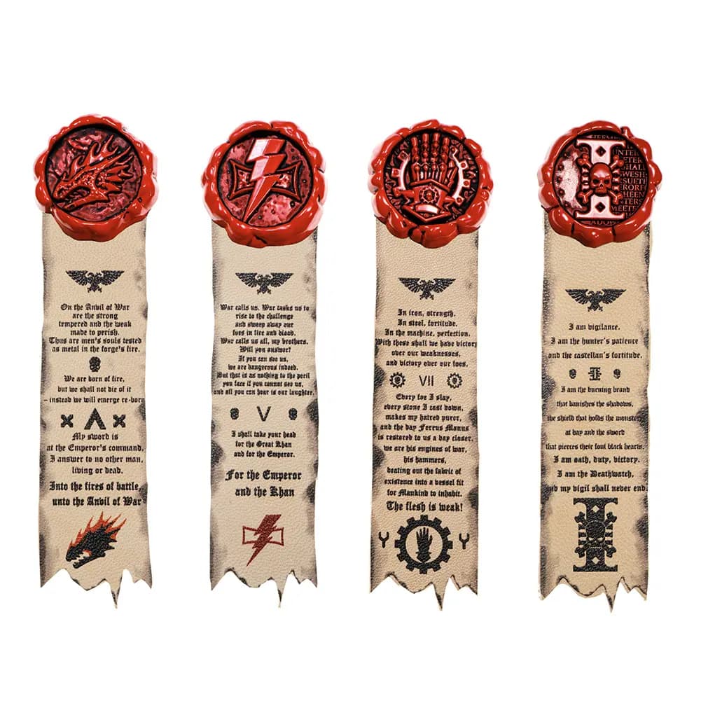STARFORGED White Scar Pure Seal Starforged Warhammer 40K Badges 2
