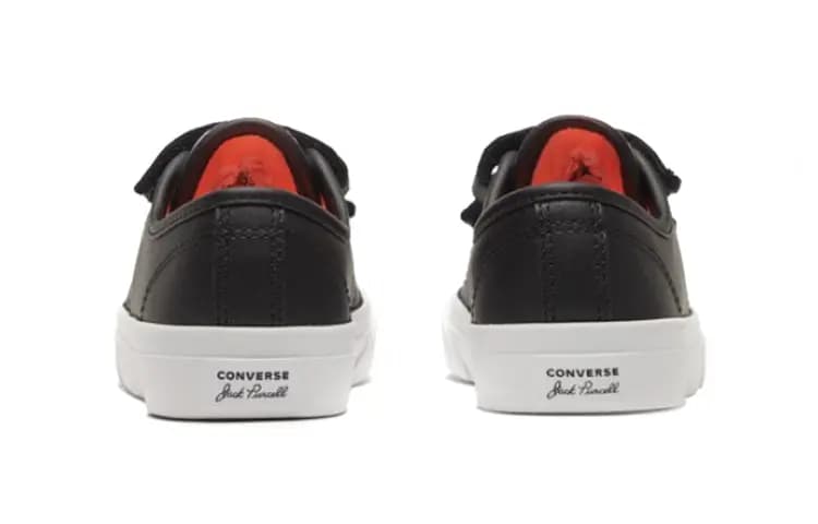 Converse Jack Purcell Uşaq Ayaqqabısı Qara/Çəhrayı 5