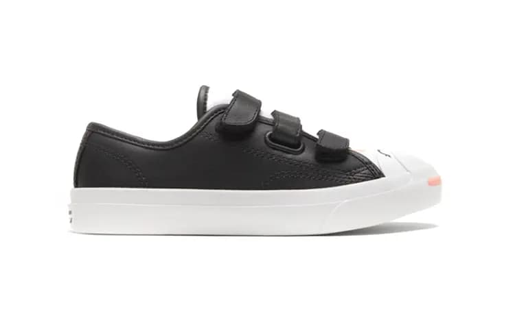Converse Jack Purcell Uşaq Ayaqqabısı Qara/Çəhrayı 2