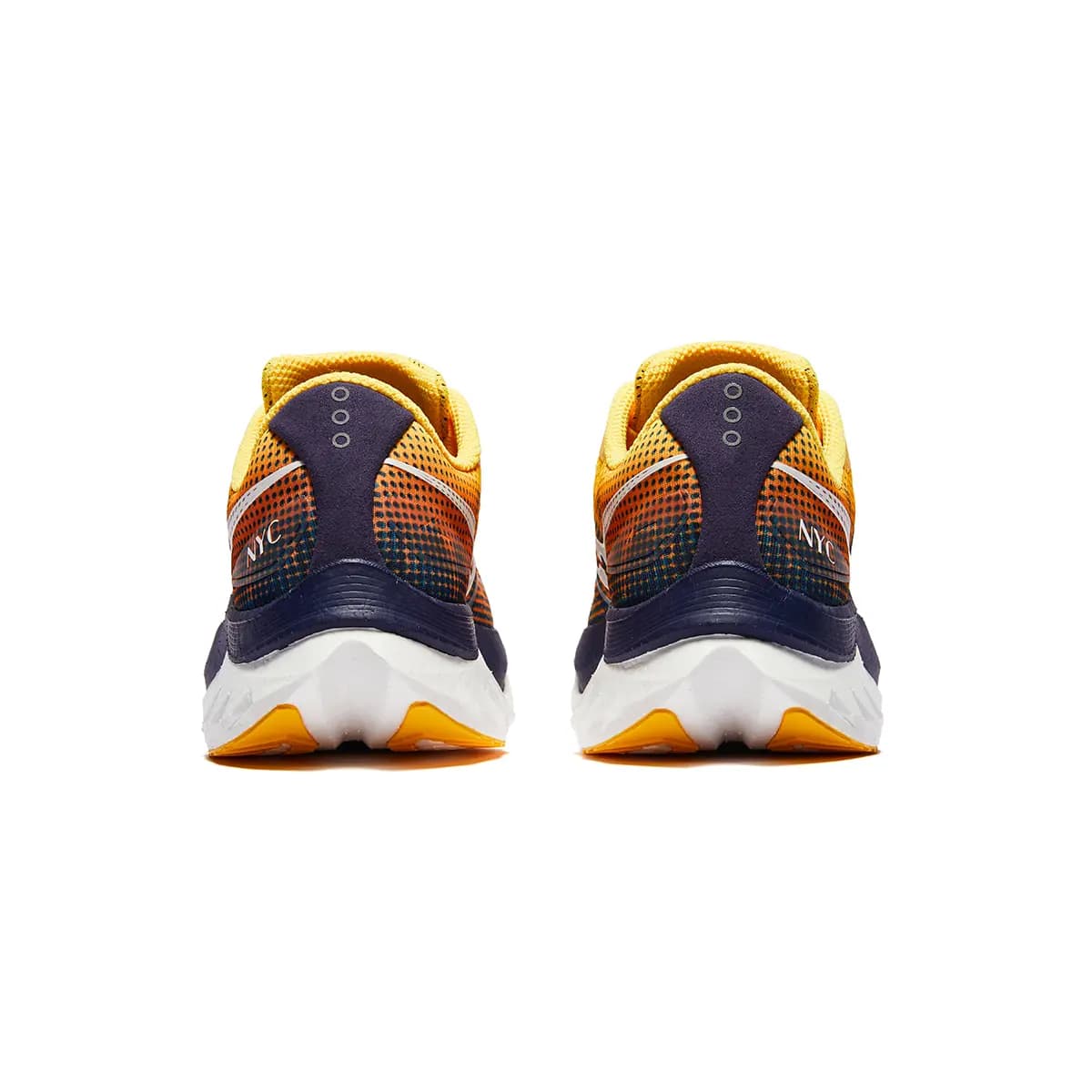Saucony Kişi Qaçış Ayaqqabısı Sarı/Ağ/Mavi 4