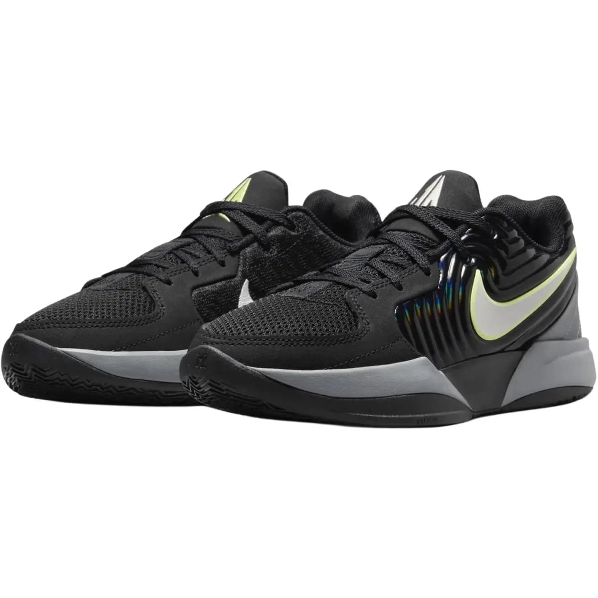 Nike Ja 2 Uşaq Basketbol Ayaqqabısı Qara/Boz 3