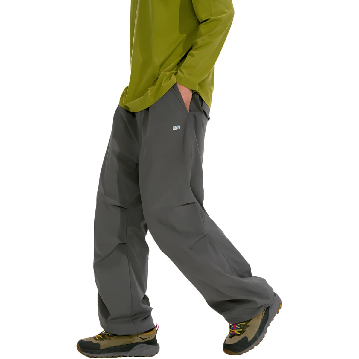 NOTHOMME Outdoor 5A Antibacterial Triple-Proof Solid Color Paratrooper Pants Loose Warm Fleece-Lined Casual Pants Unisex 4